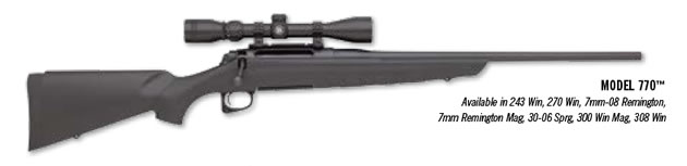 Remington Model 770 with Scope